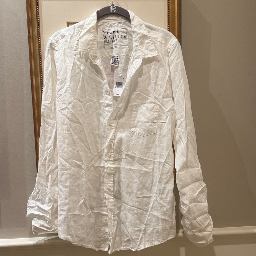 Frank & Eileen Crisp White Shirt